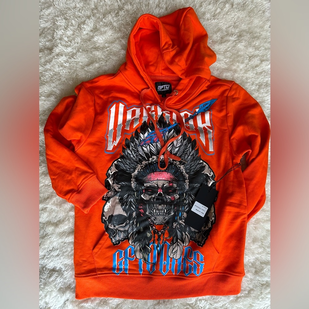 GFTD LA Warrior, GH ROM, Orange Hoodie